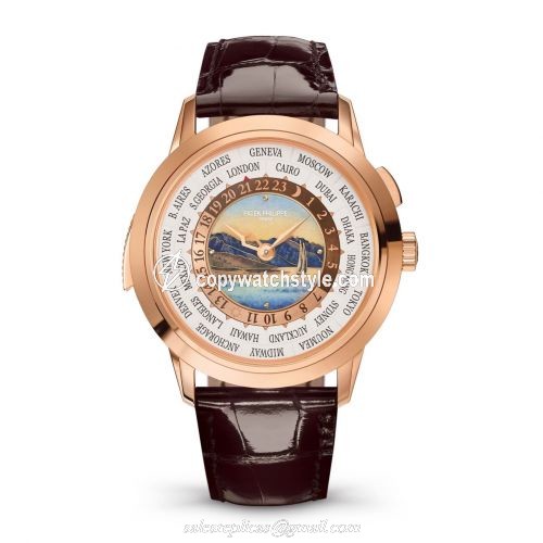 Patek Philippe World Time Minute Repeater Rose Gold / Lavaux / Hong Kong 5531R-001 Patek Philippe World Time Minute Repeater Rose Gold / Lavaux / Hong Kong 5531R-001