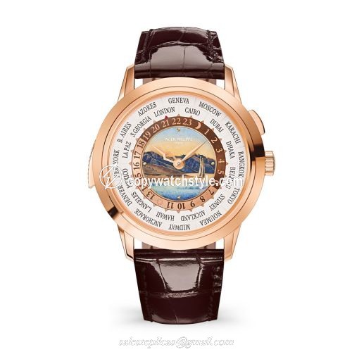 Patek Philippe World Time Minute Repeater Rose Gold / Lavaux / Beijing 5531R-012 Patek Philippe World Time Minute Repeater Rose Gold / Lavaux / Beijing 5531R-012