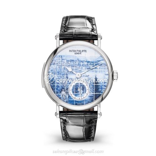 Patek Philippe Tourbillon Minute Repeater 5539 White Gold / Old Views of Geneva 5539G-015 Patek Philippe Tourbillon Minute Repeater 5539 White Gold / Old Views of Geneva 5539G-015