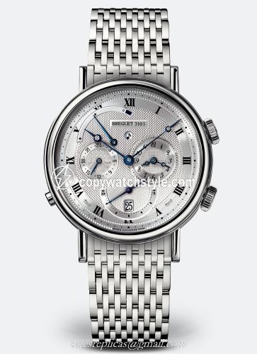 Breguet Classique Le Reveil du Tsar 5707 White Gold / Silver / Bracelet 5707BB/12/BV0 Breguet Classique Le Reveil du Tsar 5707 White Gold / Silver / Bracelet 5707BB/12/BV0