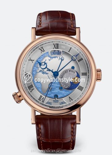 Breguet Classique Hora Mundi 5717 Rose Gold / Europe - Africa 5717BR/EU/9ZU