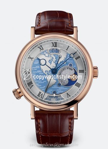 Breguet Classique Hora Mundi 5717 Rose Gold / America 5717BR/US/9ZU Breguet Classique Hora Mundi 5717 Rose Gold / America 5717BR/US/9ZU