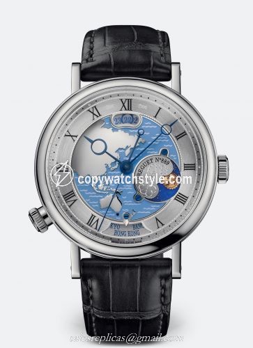 Breguet Classique Hora Mundi 5717 Platinum / Asia - Oceania 5717PT/AS/9ZU Breguet Classique Hora Mundi 5717 Platinum / Asia - Oceania 5717PT/AS/9ZU