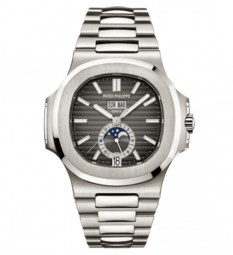 Patek Philippe Nautilus 5726 Stainless Steel / Black 5726/1A-001 Patek Philippe Nautilus 5726 Stainless Steel / Black 5726/1A-001