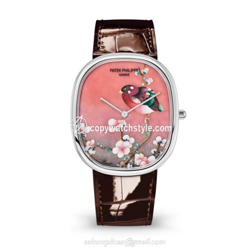 Patek Philippe Golden Ellipse 5738 White Gold / Japanese Prints 5738/50G-010 Patek Philippe Golden Ellipse 5738 White Gold / Japanese Prints 5738/50G-010