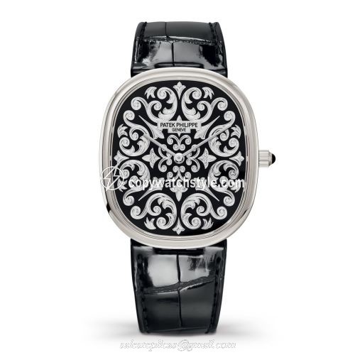 Patek Philippe Golden Ellipse 5738 Platinum / Volute 5738/50P-001 Patek Philippe Golden Ellipse 5738 Platinum / Volute 5738/50P-001