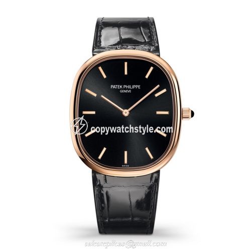 Patek Philippe Golden Ellipse 5738 Rose Gold / Black 5738R-001 Patek Philippe Golden Ellipse 5738 Rose Gold / Black 5738R-001