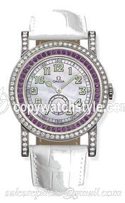 Omega Museum Collection N 1 "Pilots 1938" Aquarella Amethyst 5771.71.56