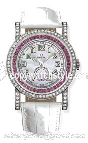 Omega Museum Collection N 1 "Pilots 1938" Aquarella Pink Sapphires 5778.71.56 Omega Museum Collection N 1 "Pilots 1938" Aquarella Pink Sapphires 5778.71.56