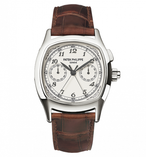 Patek Philippe Split-Seconds Chronograph 5950 Stainless Steel / Silver 5950A-001 Patek Philippe Split-Seconds Chronograph 5950 Stainless Steel / Silver 5950A-001