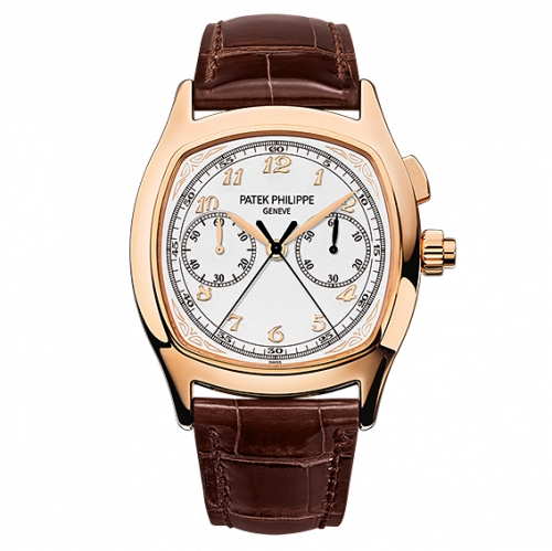 Patek Philippe Split-Seconds Chronograph 5950 Rose Gold / Silver 5950R-001 Patek Philippe Split-Seconds Chronograph 5950 Rose Gold / Silver 5950R-001