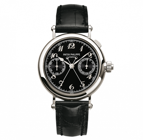 Patek Philippe Split-Seconds Chronograph 5959 Platinum / Black 5959P-011 Patek Philippe Split-Seconds Chronograph 5959 Platinum / Black 5959P-011