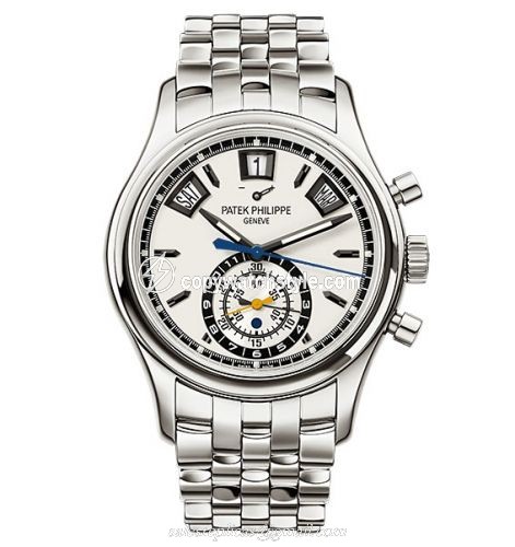 Patek Philippe Annual Calendar Chronograph 5960 Stainless Steel / Leicester 5960/1A-011 Patek Philippe Annual Calendar Chronograph 5960 Stainless Steel / Leicester 5960/1A-011