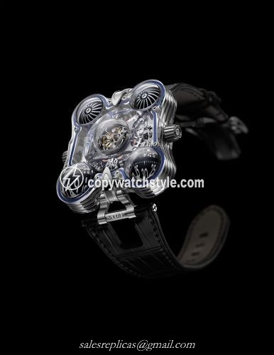 MB&F Horological Machine N6 Space Pirate HM6-SV Platinum 60.SPL.B MB&F Horological Machine N6 Space Pirate HM6-SV Platinum 60.SPL.B