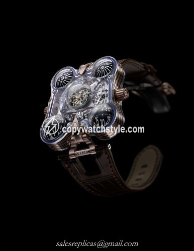 MB&F Horological Machine N6 Space Pirate HM6-SV Red Gold 60.SRL.B MB&F Horological Machine N6 Space Pirate HM6-SV Red Gold 60.SRL.B