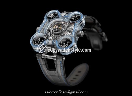 MB&F Horological Machine N6 Alien Nation HM6 Blue 60.STBL.B MB&F Horological Machine N6 Alien Nation HM6 Blue 60.STBL.B