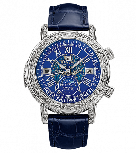 Patek Philippe Sky Moon Tourbillon 6002 White Gold / Blue 6002G-001 Patek Philippe Sky Moon Tourbillon 6002 White Gold / Blue 6002G-001