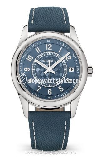 Patek Philippe Calatrava Stainless Steel / Blue 6007A-001 Patek Philippe Calatrava Stainless Steel / Blue 6007A-001
