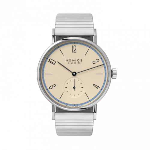 Nomos Glashutte Tangomat A Century of Bauhaus Blue 601.S11 Nomos Glashutte Tangomat A Century of Bauhaus Blue 601.S11