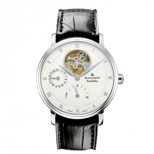 Blancpain Villeret Tourbillon 8 Jours White Gold / Opaline 6025-1542-55B Blancpain Villeret Tourbillon 8 Jours White Gold / Opaline 6025-1542-55B