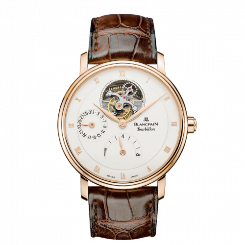 Blancpain Villeret Tourbillon 8 Jours Red Gold / Opaline 6025-3642-55B Blancpain Villeret Tourbillon 8 Jours Red Gold / Opaline 6025-3642-55B