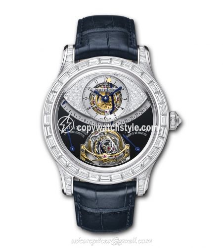 Jaeger-LeCoultre Master Gyrotourbillon 1 Platinum / Baguette / Onyx 6026412 Jaeger-LeCoultre Master Gyrotourbillon 1 Platinum / Baguette / Onyx 6026412
