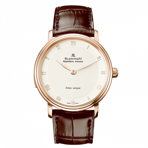 Blancpain Villeret Tourbillon Minute Repeater Automata Red Gold / Opaline 6033-3642-55 Blancpain Villeret Tourbillon Minute Repeater Automata Red Gold / Opaline 6033-3642-55