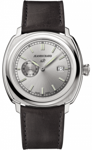 JeanRichard 1681 Small Seconds Stainless Steel / Silver / Barenia 60330-11-133-HB20