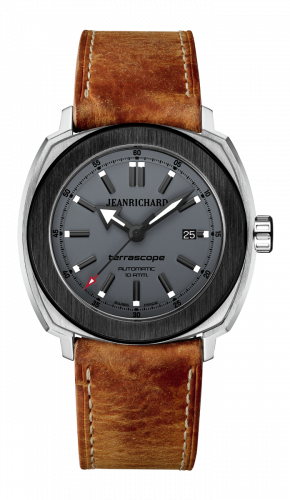 JeanRichard Terrascope Stainless Steel / DLC / Grey 60500-11-206-HDE0
