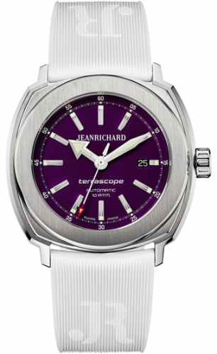 JeanRichard Terrascope Stainless Steel / Purple 60500-11-D01-FK7A JeanRichard Terrascope Stainless Steel / Purple 60500-11-D01-FK7A