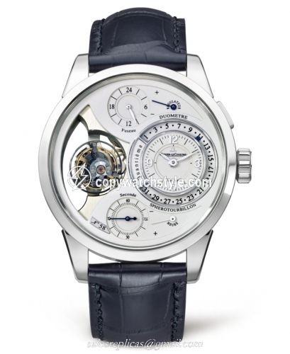 Jaeger-LeCoultre Duometre Spherotourbillon Platinum / Silver 6056590 Jaeger-LeCoultre Duometre Spherotourbillon Platinum / Silver 6056590