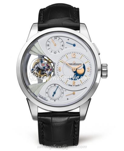 Jaeger-LeCoultre Duometre Spherotourbillon Moon Platinum / Silver 6086420 Jaeger-LeCoultre Duometre Spherotourbillon Moon Platinum / Silver 6086420