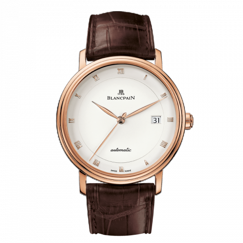 Blancpain Villeret Ultraplate Automatique Red Gold / White 6223-3642-55 Blancpain Villeret Ultraplate Automatique Red Gold / White 6223-3642-55