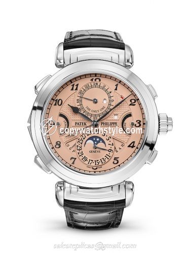 Patek Philippe Grandmaster Chime 6300 Stainless Steel / Salmon 6300A-010 Patek Philippe Grandmaster Chime 6300 Stainless Steel / Salmon 6300A-010
