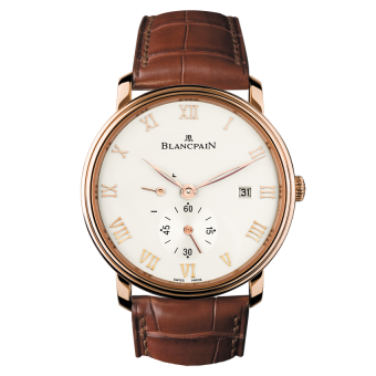 Blancpain Villeret Ultraplate Power Reserve Date Red Gold / Opaline 6606-3642-55B Blancpain Villeret Ultraplate Power Reserve Date Red Gold / Opaline 6606-3642-55B