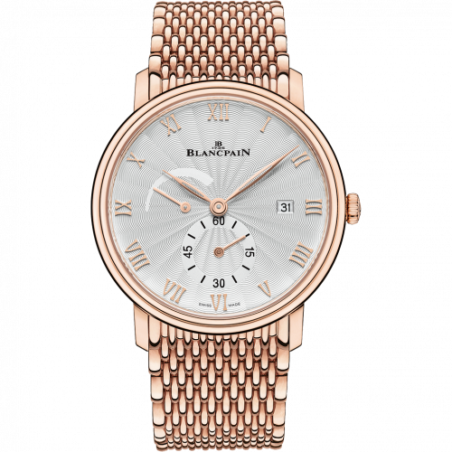 Blancpain Villeret Ultraplate Power Reserve Date Red Gold / Stamped Opaline 6606A-3642-MMB Blancpain Villeret Ultraplate Power Reserve Date Red Gold / Stamped Opaline 6606A-3642-MMB