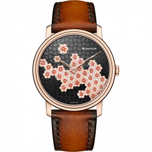 Blancpain Villeret 8 Jours Manuelle Red Gold / Unique Piece / Cherry Blossom 6612-3633-63B Blancpain Villeret 8 Jours Manuelle Red Gold / Unique Piece / Cherry Blossom 6612-3633-63B