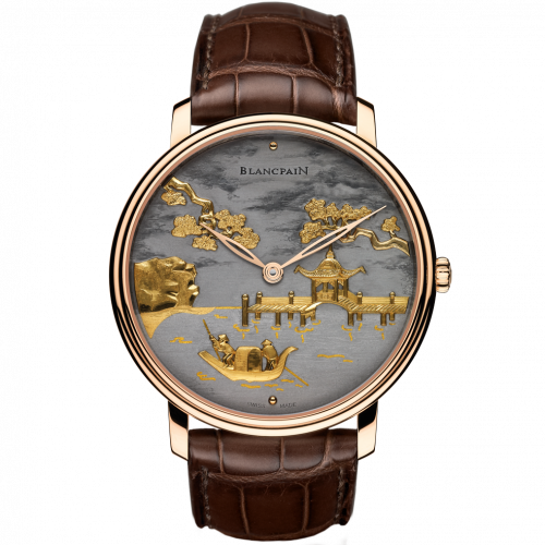 Blancpain Villeret Manuelle Piece Unique Shakudo Rowing 6615-3612-55B Blancpain Villeret Manuelle Piece Unique Shakudo Rowing 6615-3612-55B