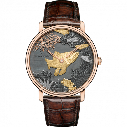 Blancpain Villeret Manuelle Piece Unique Shakudo Pine Tree 6615-3616-55B - 3
