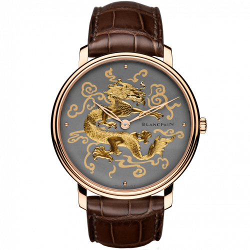 Blancpain Villeret Manuelle Piece Unique Damasquinee Dragon 6615A-3612-55B - 1 Blancpain Villeret Manuelle Piece Unique Damasquinee Dragon 6615A-3612-55B - 1