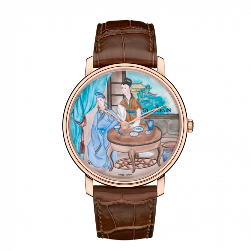 Blancpain Villeret Manuelle Piece Unique Grand Feu Men with Lunch 6615C-3631-55B - 2 Blancpain Villeret Manuelle Piece Unique Grand Feu Men with Lunch 6615C-3631-55B - 2