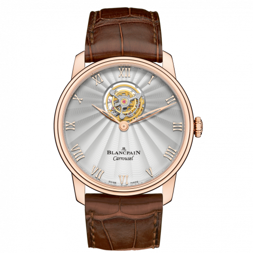 Blancpain Villeret Carrousel Volant Une Minute Red Gold 66228-3642-55B