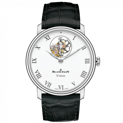 Blancpain Villeret Tourbillon Volant Une Minute 12 Jours Platinum 66240-3431-55B