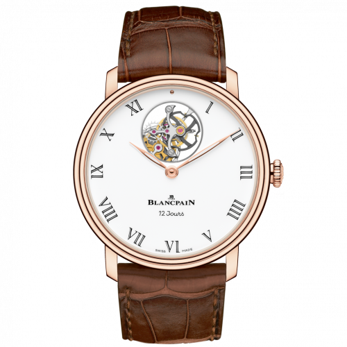 Blancpain Villeret Tourbillon Volant Une Minute 12 Jours Red Gold 66240-3631-55B Blancpain Villeret Tourbillon Volant Une Minute 12 Jours Red Gold 66240-3631-55B