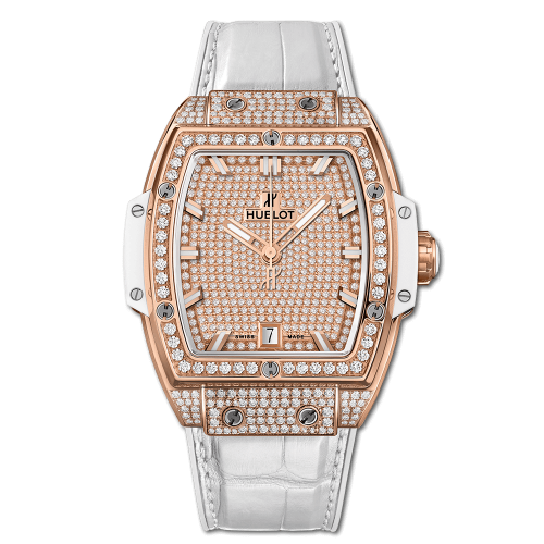 Hublot Spirit of Big Bang 39 King Gold / Full Pave / White 665.OE.9010.LR.1604