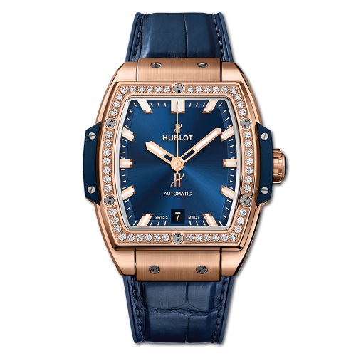 Hublot Spirit of Big Bang 39 King Gold / Diamonds / Blue 665.OX.7180.LR.1204