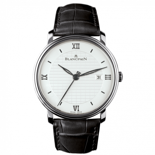 Blancpain Villeret Ultraplate Automatique 40mm Stainless Steel / White Damier 6651-1143-55B
