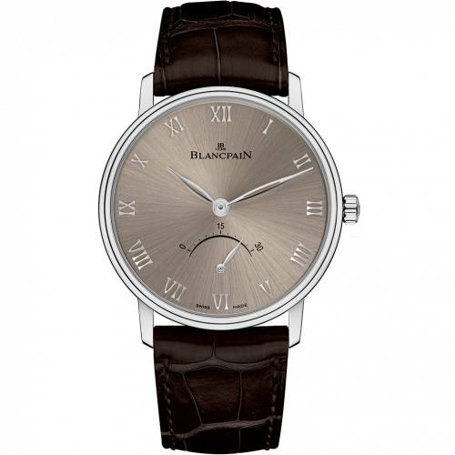 Blancpain Villeret Ultraplate Seconde Retrograde White Gold / Grey 6653-1504-55 Blancpain Villeret Ultraplate Seconde Retrograde White Gold / Grey 6653-1504-55