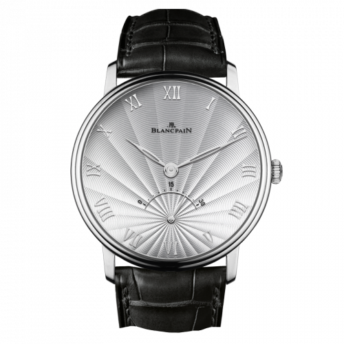 Blancpain Villeret Ultraplate Seconde Retrograde White Gold / Opalin Flinque 6653-1542-55B Blancpain Villeret Ultraplate Seconde Retrograde White Gold / Opalin Flinque 6653-1542-55B