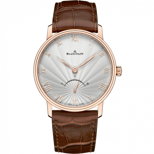 Blancpain Villeret Ultraplate Seconde Retrograde Red Gold / Opalin Flinque 6653-3642-55B Blancpain Villeret Ultraplate Seconde Retrograde Red Gold / Opalin Flinque 6653-3642-55B